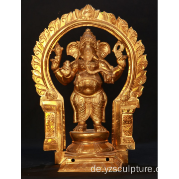 Dekor Bronze Ganesha Statue Maskottchen zum Verkauf
